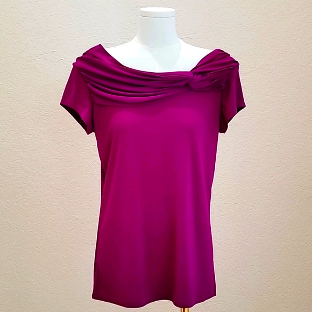 LIKE NEW - Forever Jade Purple Women's Top Size Small